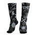 Wolf-Grey-12s-Socks-Match-Graffiti-King-3D-Doodle-Style