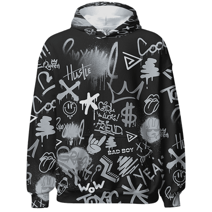 Wolf-Grey-12s-Hoodie-Match-Graffiti-King-3D-Doodle-Style