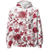 High 85 Metallic Burgundy 1s Hoodie Match Graffiti King 3D All-Over Print Doodle Style - NastyJamz