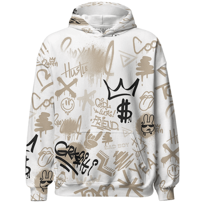 Latte 1s Sweatshirt Match Graffiti King 3D All-Over Print - NastyJamz