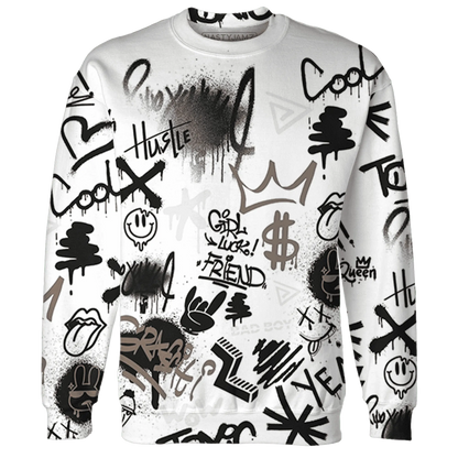 Low-Mocha-1s-Sweatshirt-Match-Graffiti-King-3D-Doodle-Style