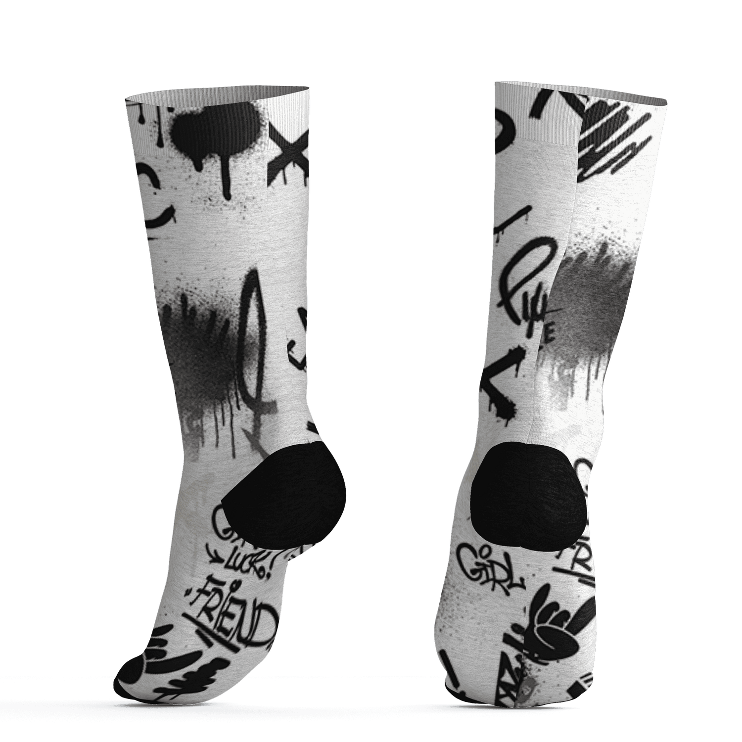 Low-Mocha-1s-Socks-Match-Graffiti-King-3D-Doodle-Style