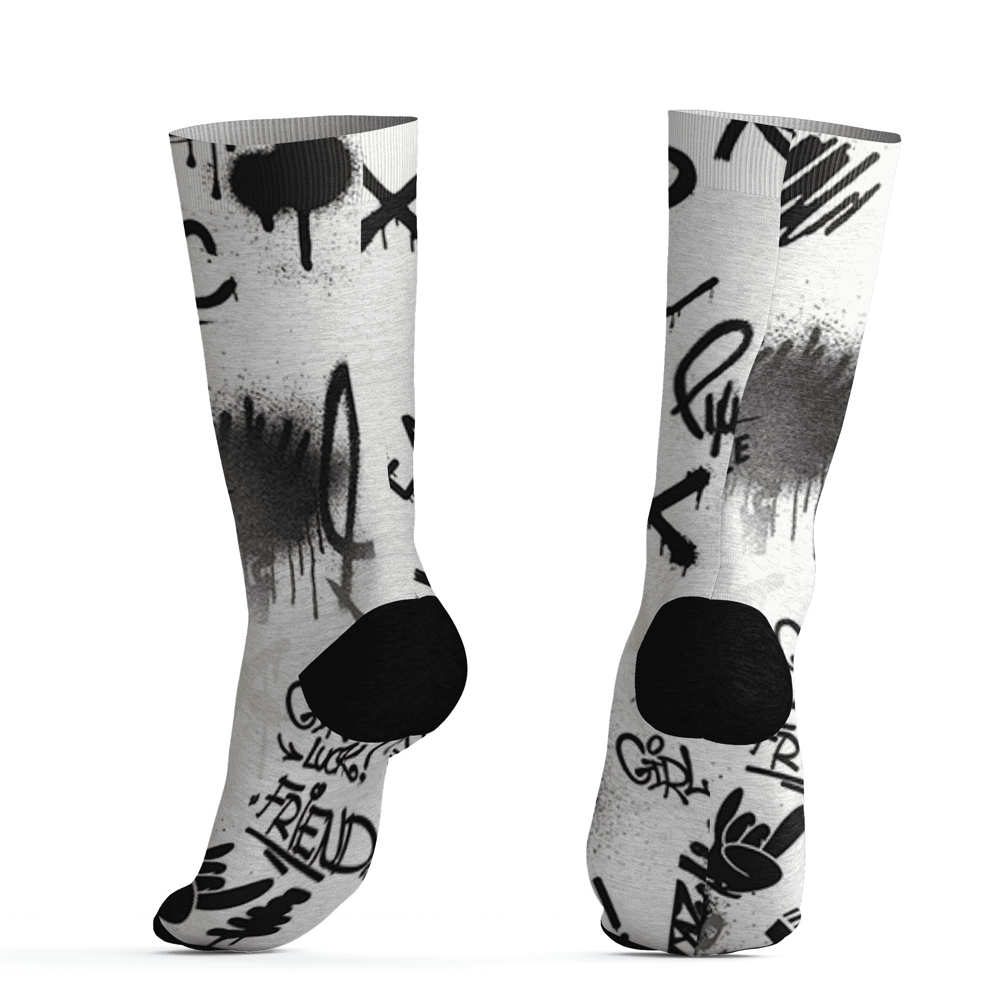 Low-Mocha-1s-Socks-Match-Graffiti-King-3D-Doodle-Style