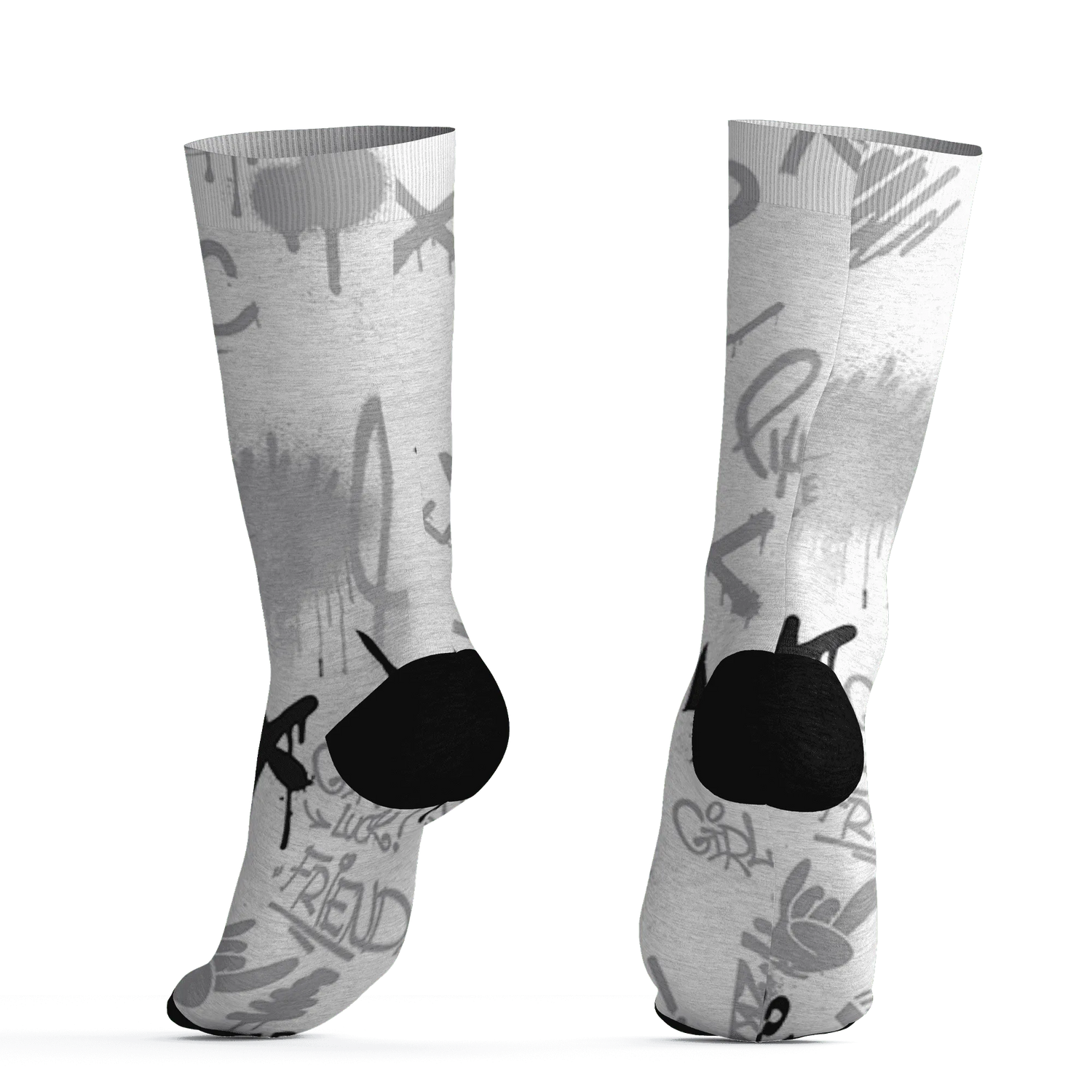 Wolf-Grey-1s-Socks-Match-Graffiti-King-3D-Doodle-Style