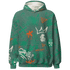 Nina CN Abney 3s Hoodie Match Graffiti King 3D All-Over Print Doodle Style - NastyJamz