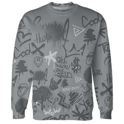 Paris Olympicsss 4s Sweatshirt Match Graffiti King 3D All-Over Print Doodle Style - NastyJamz