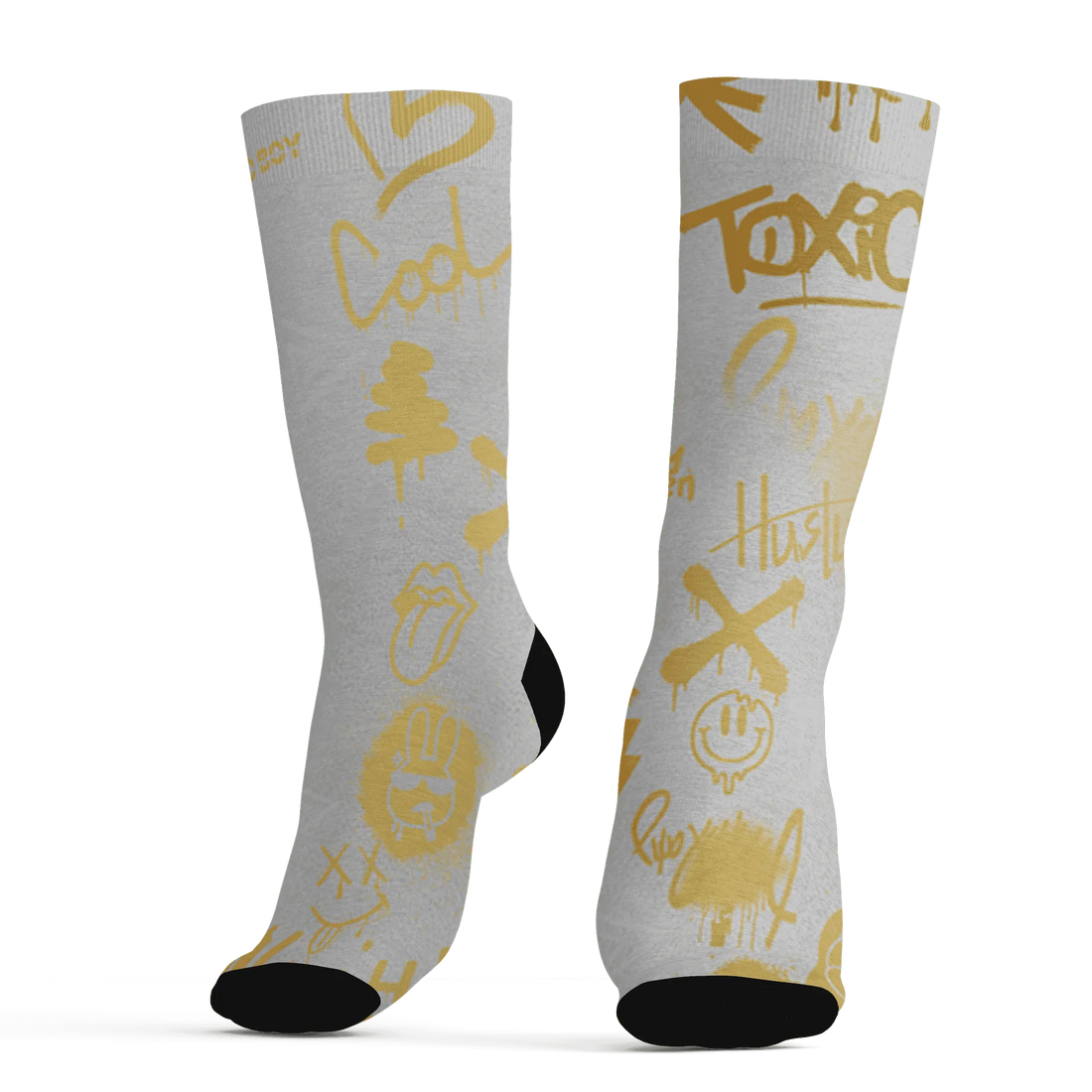 Paris-Olympicsss-6s-Socks-Match-Graffiti-King-3D-Doodle-Style