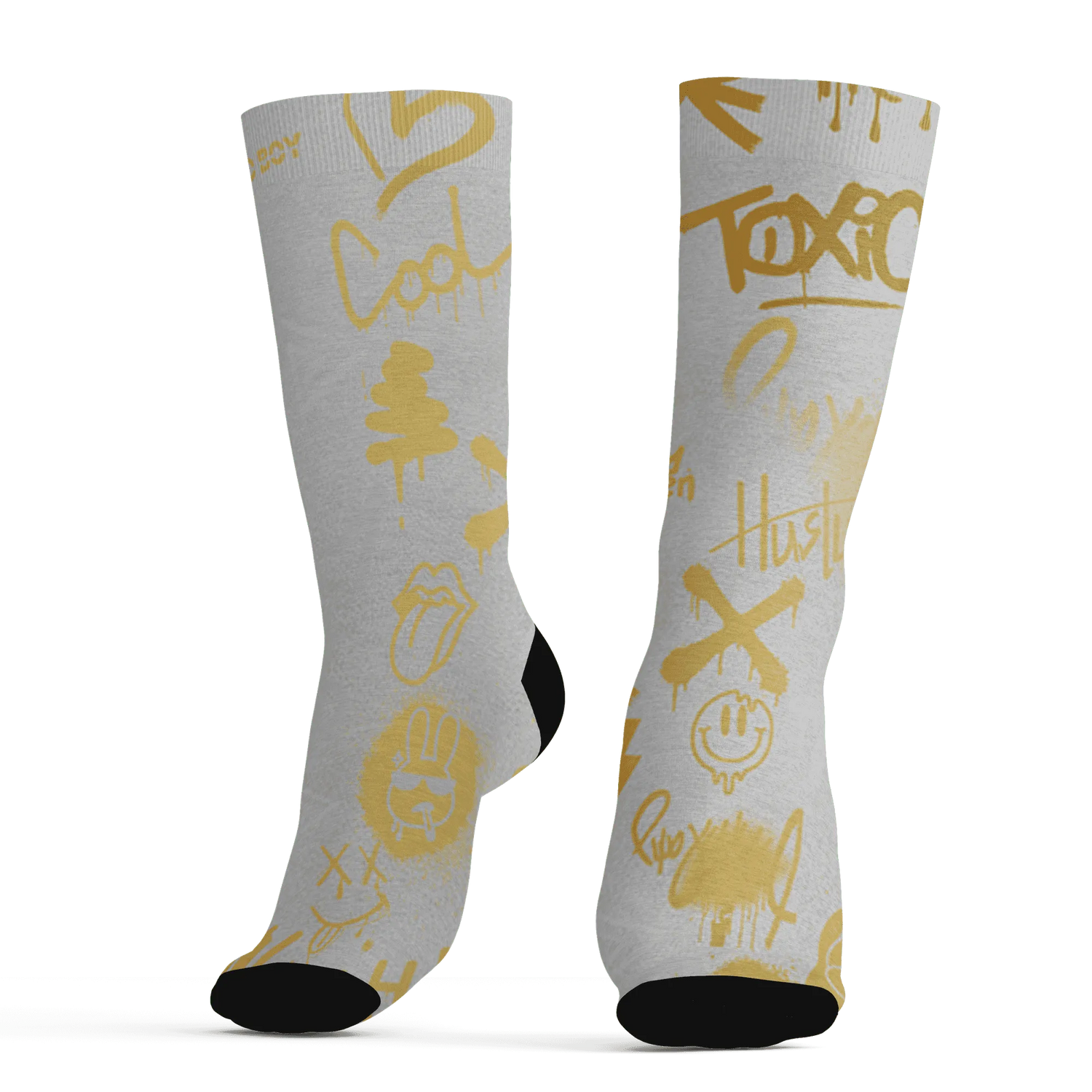 Paris-Olympicsss-6s-Socks-Match-Graffiti-King-3D-Doodle-Style