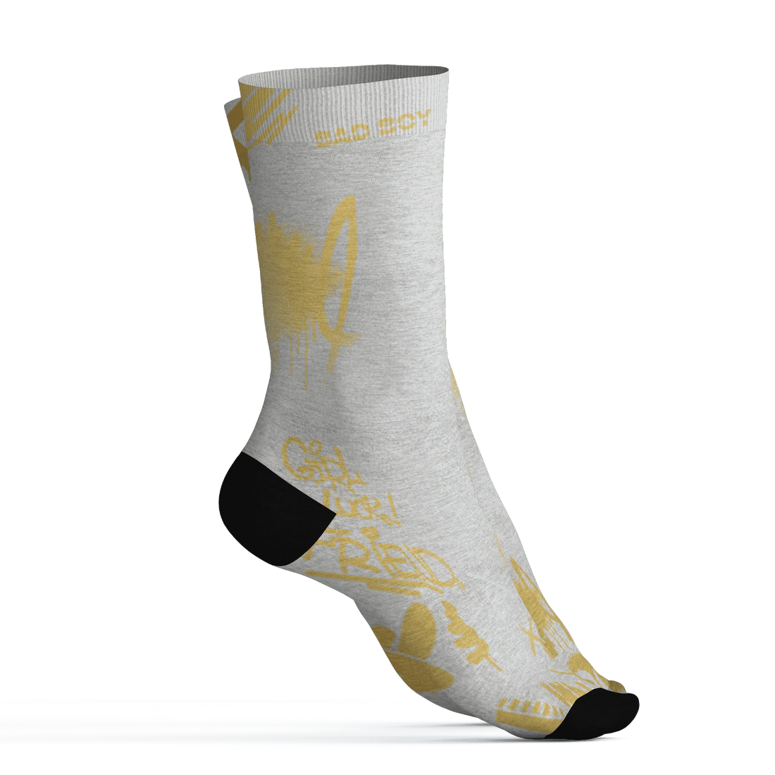 Paris-Olympicsss-6s-Socks-Match-Graffiti-King-3D-Doodle-Style