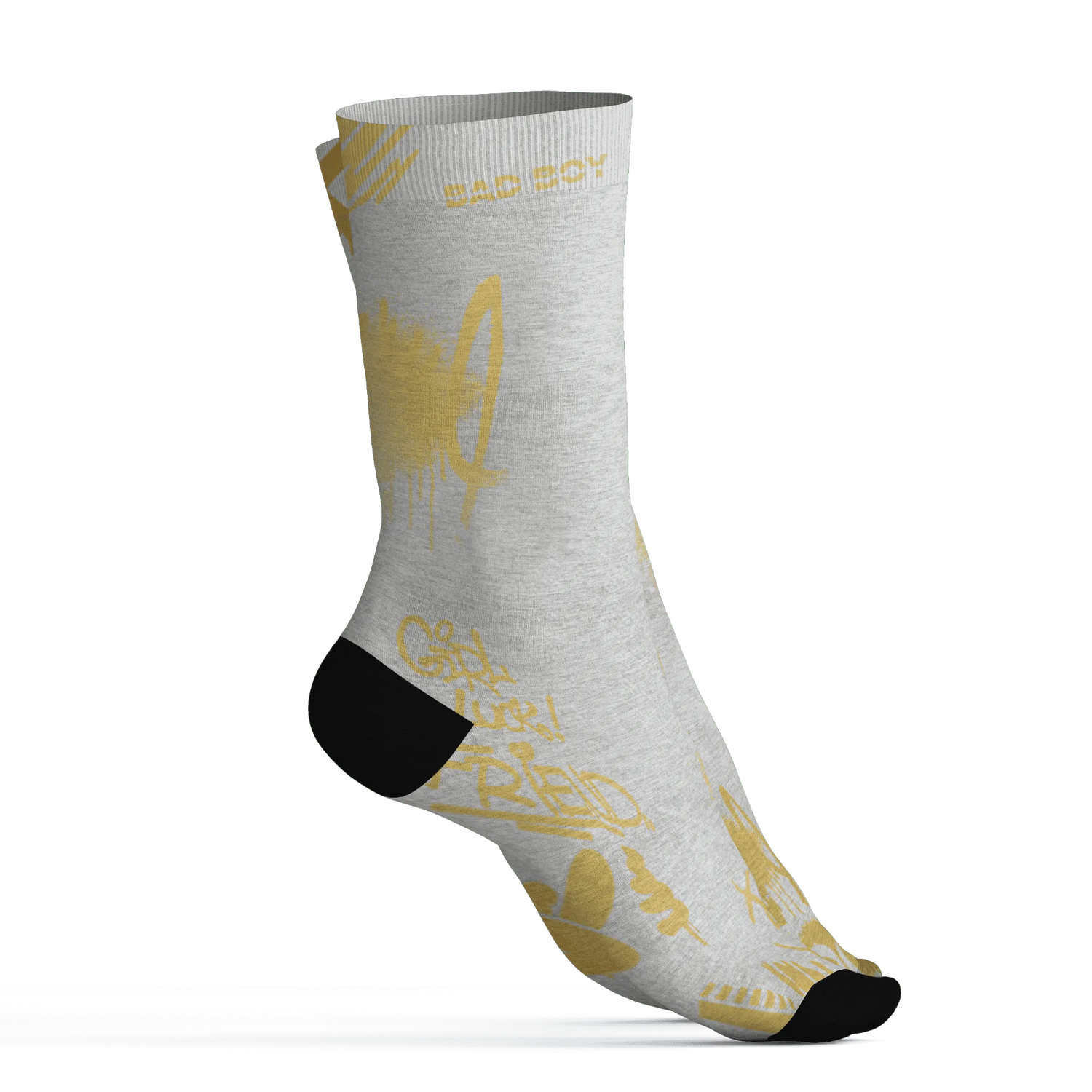 Paris-Olympicsss-6s-Socks-Match-Graffiti-King-3D-Doodle-Style