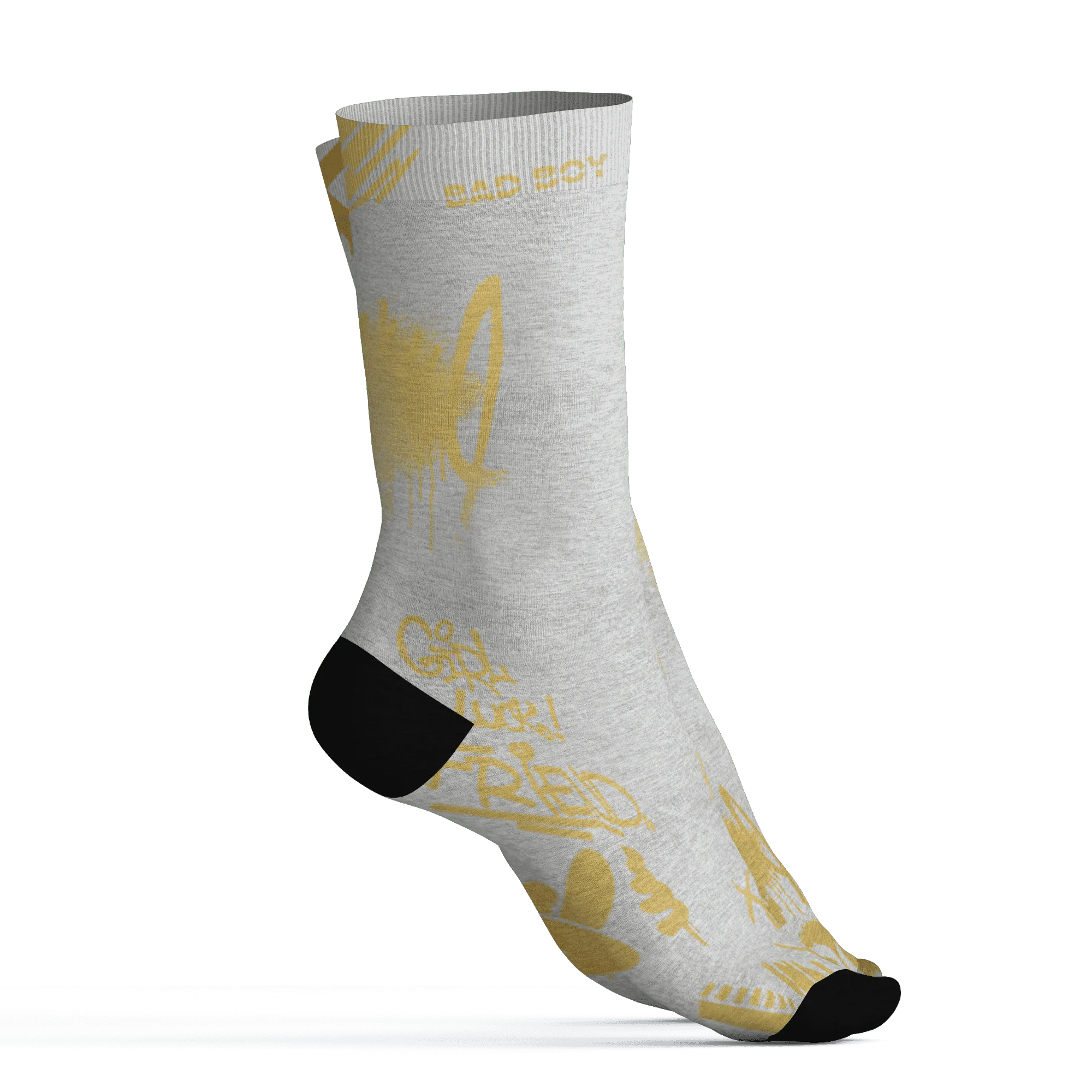 Paris-Olympicsss-6s-Socks-Match-Graffiti-King-3D-Doodle-Style