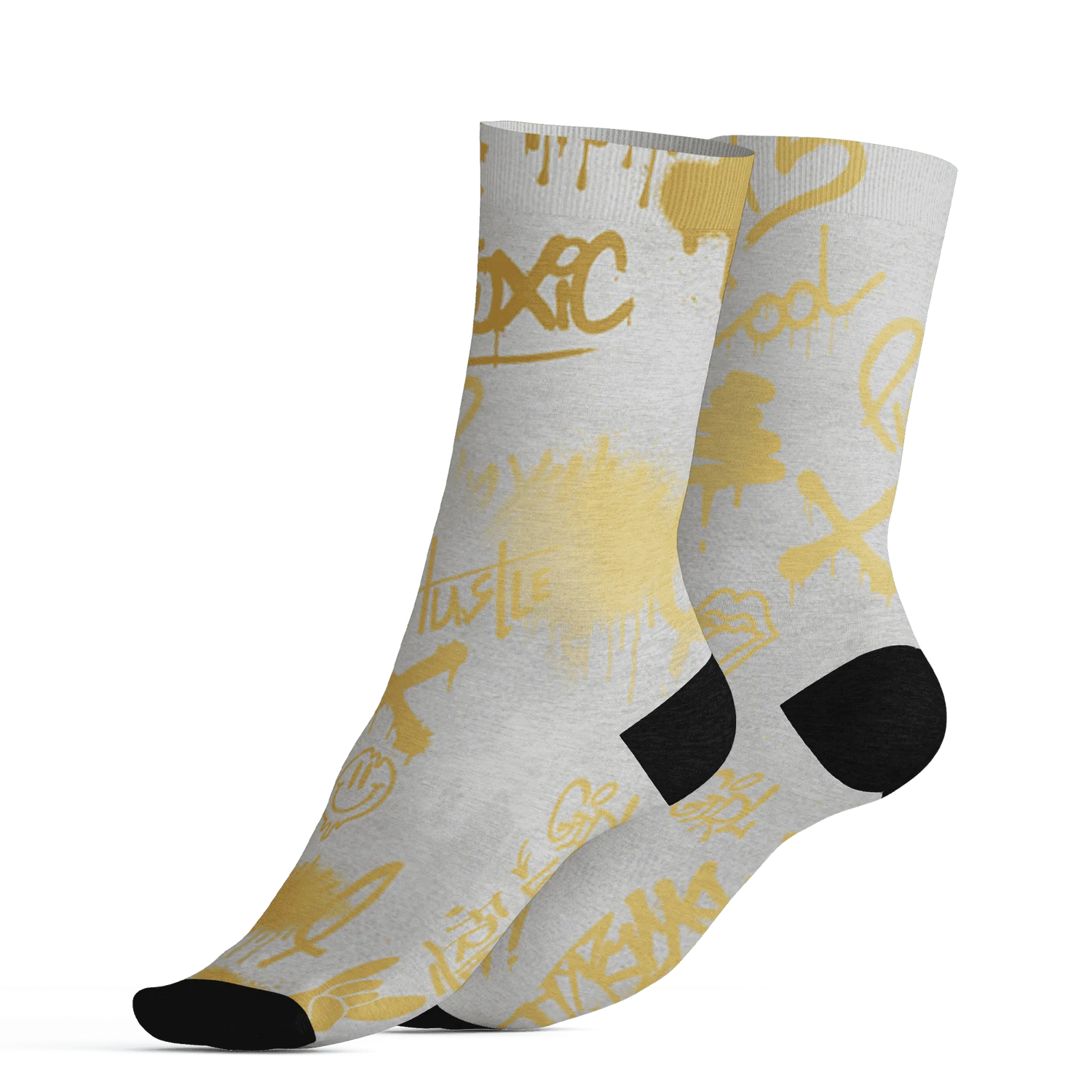 Paris-Olympicsss-6s-Socks-Match-Graffiti-King-3D-Doodle-Style