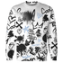 Reverse Oreo 6s Sweatshirt Match Graffiti King 3D All-Over Print Doodle Style - NastyJamz