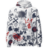 White-Navy-6s-Hoodie-Match-Graffiti-King-3D-Doodle-Style