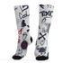 White-Navy-6s-Socks-Match-Graffiti-King-3D-Doodle-Style