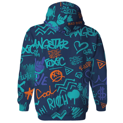 AM-Plus-Drift-Midnight-Navy-Total-Orange-Dusty-Cactus-Hoodie-Match-Graffiti-King-3D-Doodle-Style