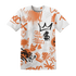 AM-TW-White-Orange-T-Shirt-Match-Graffiti-King-3D-Doodle-Style