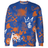Dunk Low Knicks Sweatshirt Match Graffiti King 3D All-Over Print Doodle Style - NastyJamz