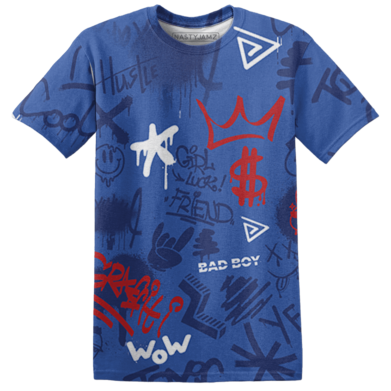 KB 4 Protro Philly T Shirt Match Graffiti King 3D All-Over Print Doodle Style - NastyJamz