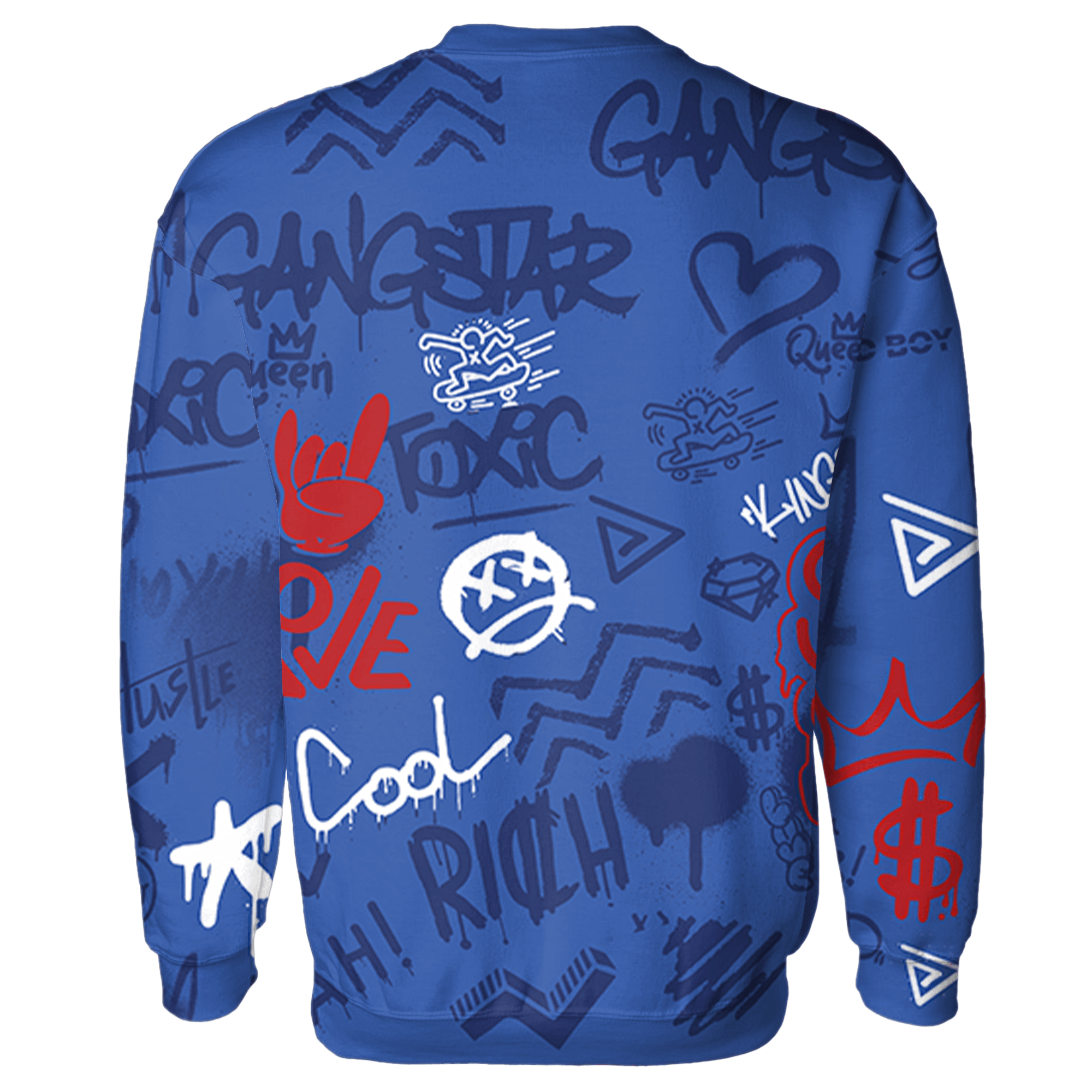 KB 4 Protro Philly Hoodie Match Graffiti King 3D All-Over Print - NastyJamz