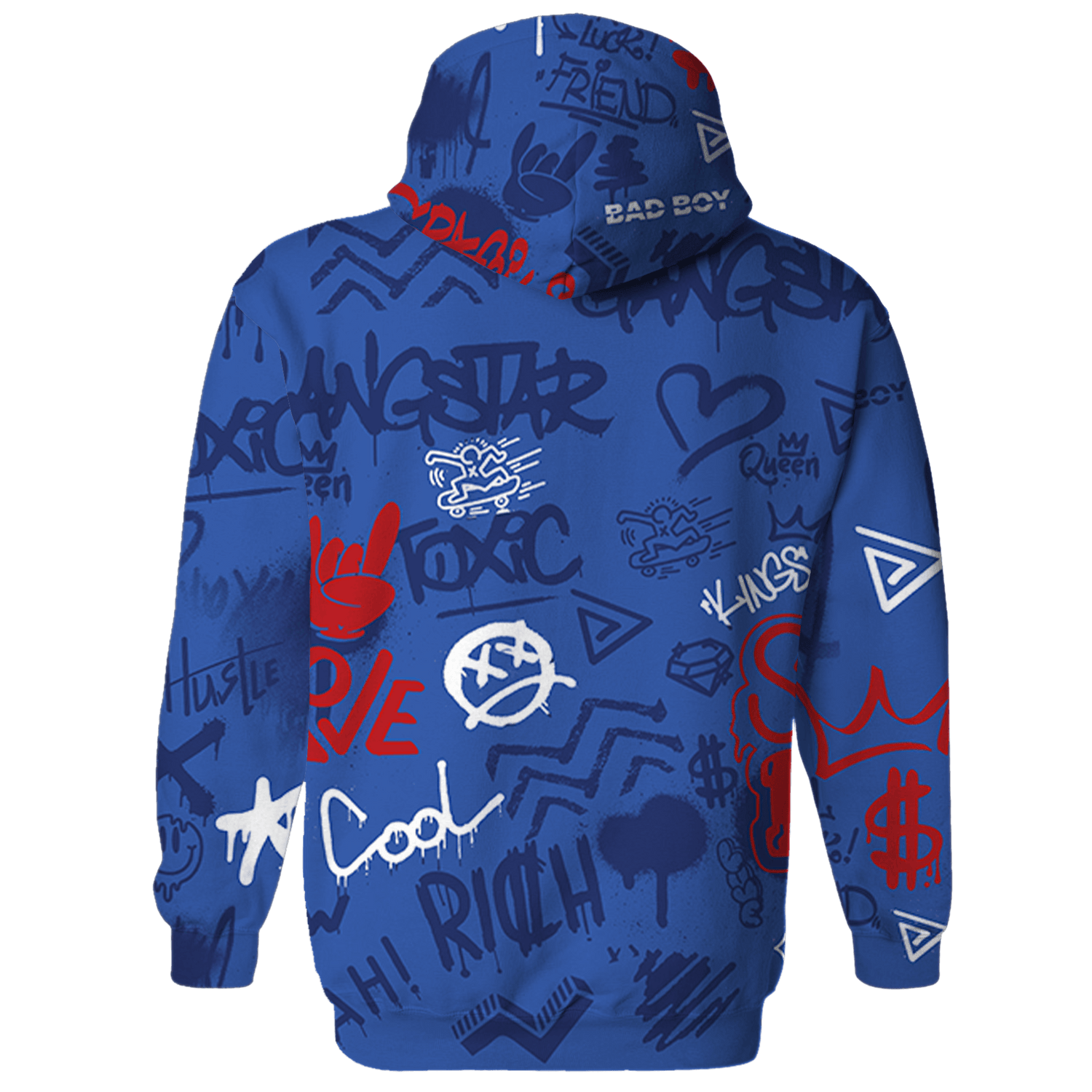 KB 4 Protro Philly Sweatshirt Match Graffiti King 3D All-Over Print - NastyJamz
