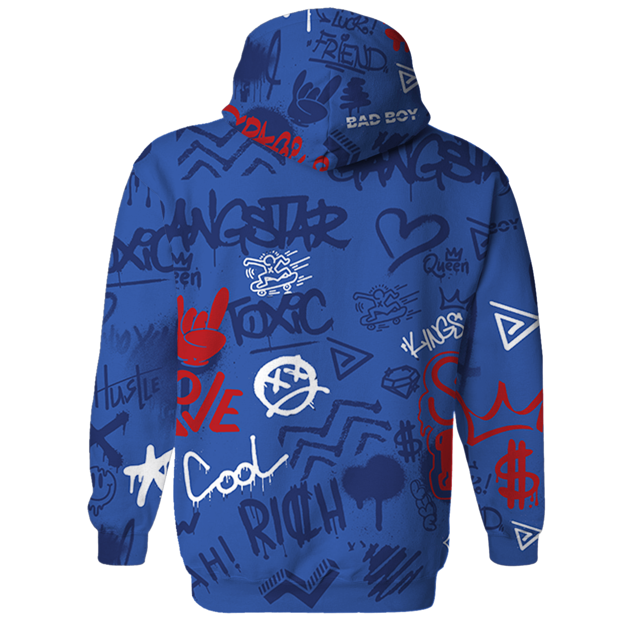 KB 4 Protro Philly Sweatshirt Match Graffiti King 3D All-Over Print - NastyJamz