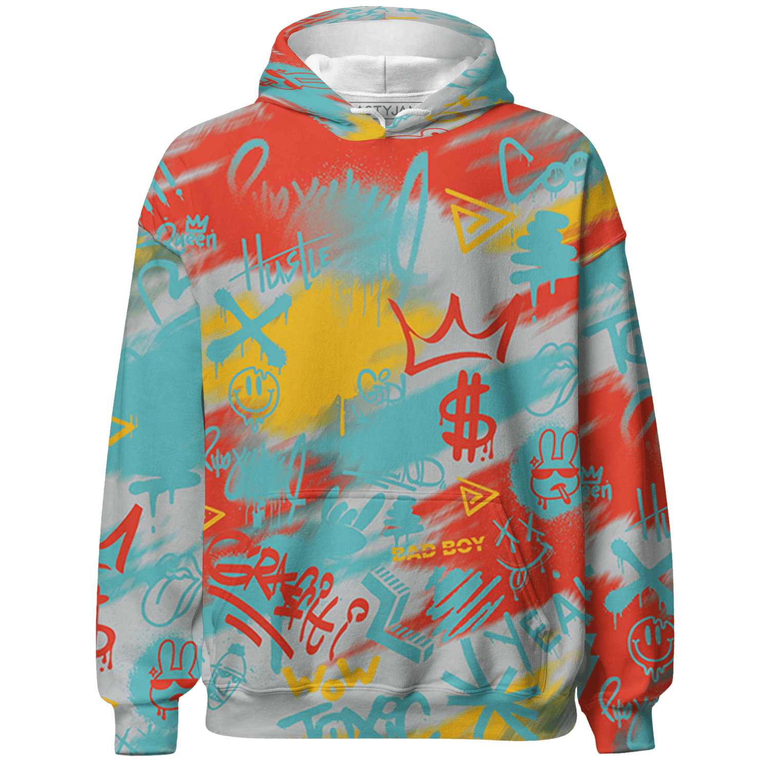 KB 8 Protro Venice Beach Sweatshirt Match Graffiti King 3D All-Over Print - NastyJamz