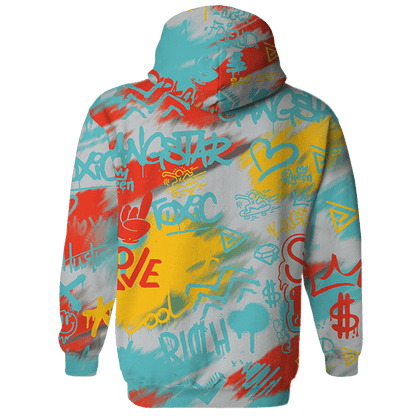 KB 8 Protro Venice Beach Sweatshirt Match Graffiti King 3D All-Over Print - NastyJamz