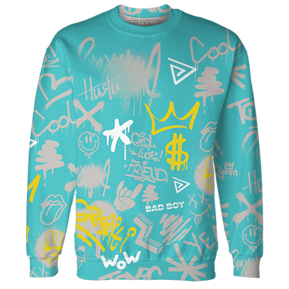 NBL-Cyan-Burst-9060-Sweatshirt-Match-Graffiti-King-3D-Doodle-Style