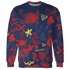VaporMax-Air-Plus-Midnight-Navy-Gold-Black-Sweatshirt-Match-Graffiti-King-3D-Doodle-Style