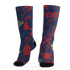 VaporMax-Air-Plus-Midnight-Navy-Gold-Black-Socks-Match-Graffiti-King-3D-Doodle-Style