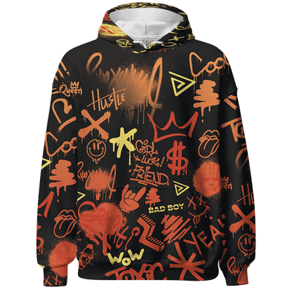 VaporMax-Crimson-Total-Orange-Plus-Hoodie-Match-Graffiti-King-3D-Doodle-Style