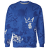 VaporMax-Game-Royal-Blue-Sweatshirt-Match-Graffiti-King-3D-Doodle-Style
