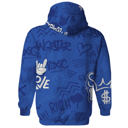 VaporMax-Game-Royal-Blue-Hoodie-Match-Graffiti-King-3D-Doodle-Style