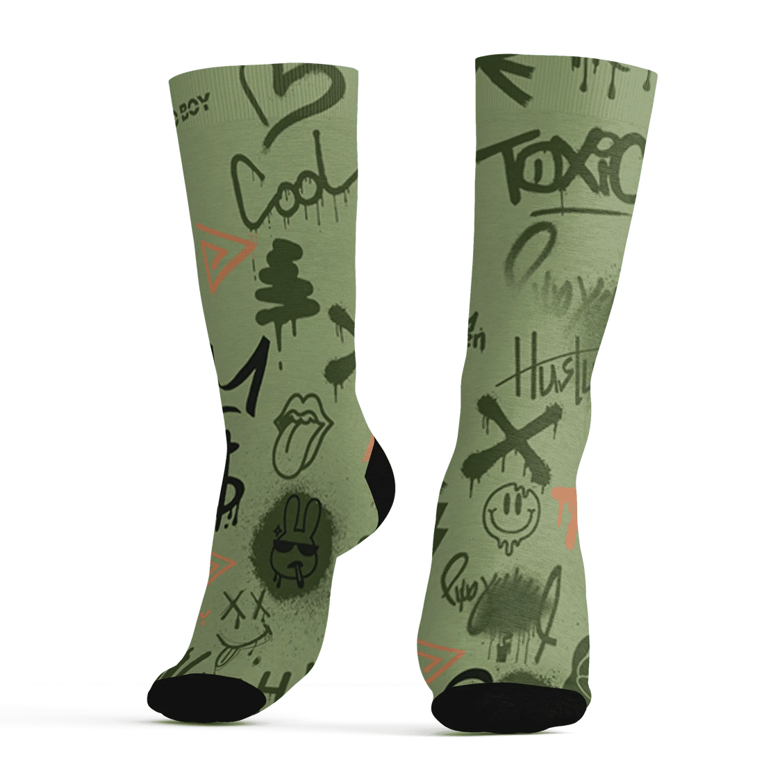 VaporMax-Plus-Alligator-Socks-Match-Graffiti-King-3D-Doodle-Style