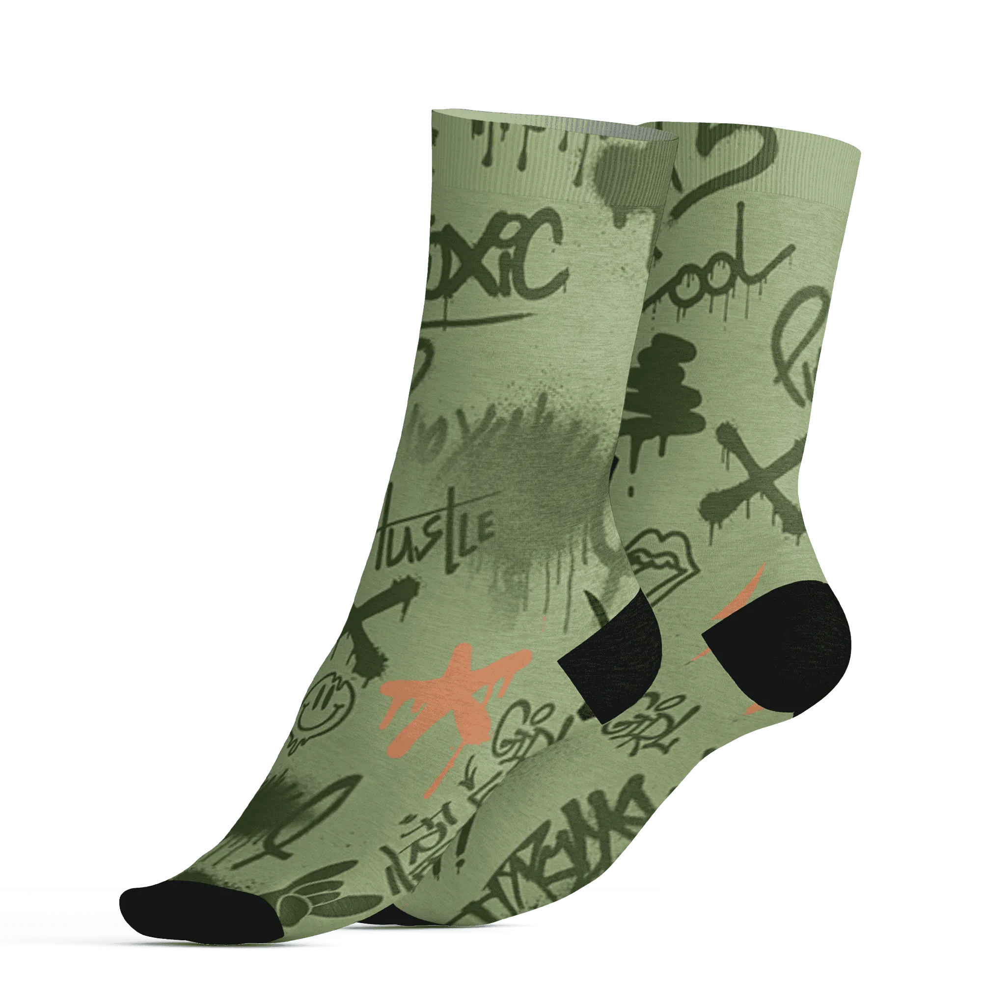 VaporMax-Plus-Alligator-Socks-Match-Graffiti-King-3D-Doodle-Style