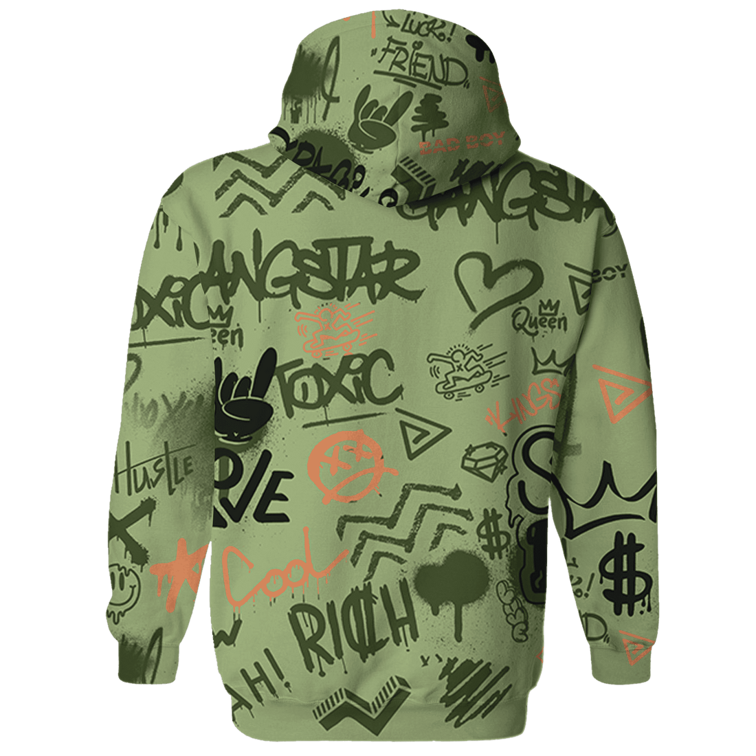 VaporMax-Plus-Alligator-Hoodie-Match-Graffiti-King-3D-Doodle-Style