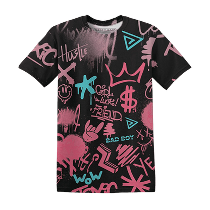 VaporMax-Plus-South-Beach-T-Shirt-Match-Graffiti-King-3D-Doodle-Style