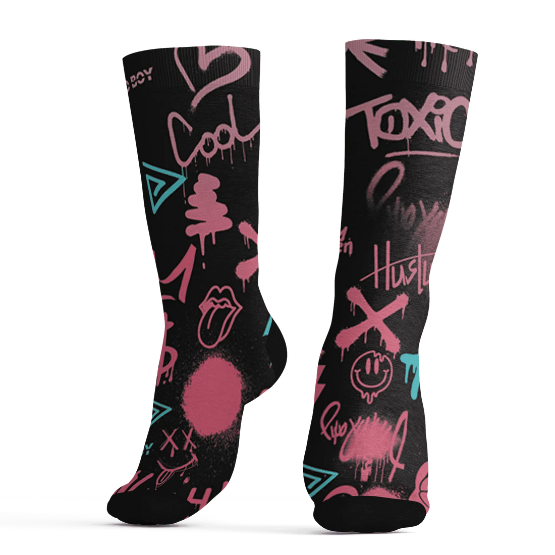 VaporMax-Plus-South-Beach-Socks-Match-Graffiti-King-3D-Doodle-Style