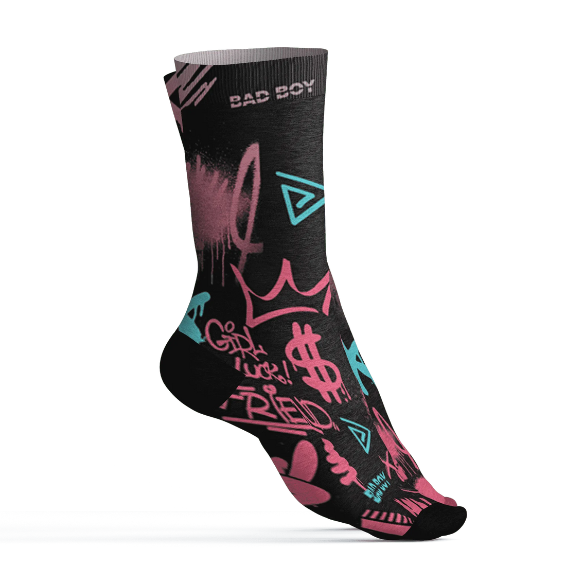 VaporMax-Plus-South-Beach-Socks-Match-Graffiti-King-3D-Doodle-Style