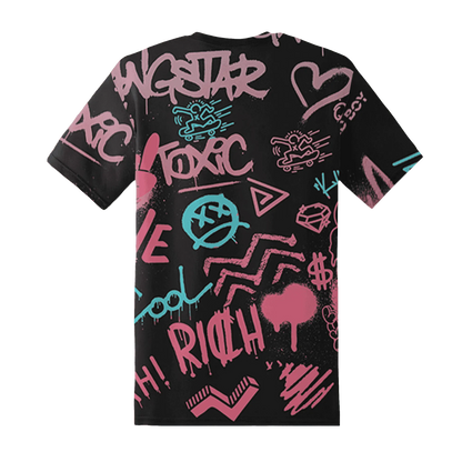 VaporMax-Plus-South-Beach-T-Shirt-Match-Graffiti-King-3D-Doodle-Style