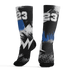Low Space Jamz 11s Socks Match Graffiti Wallpapers 23 3D All-Over Print - NastyJamz