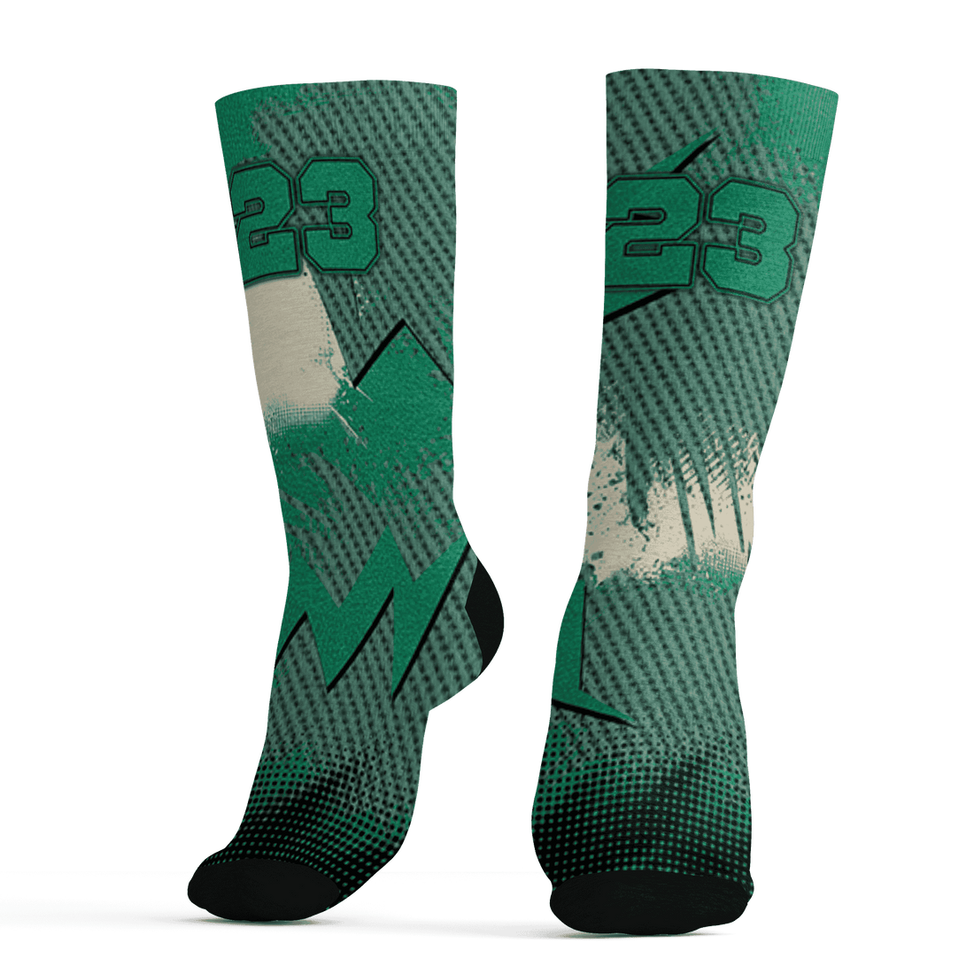 Nina CN Abney 3s Socks Match Graffiti Wallpapers 23 3D All-Over Print - NastyJamz