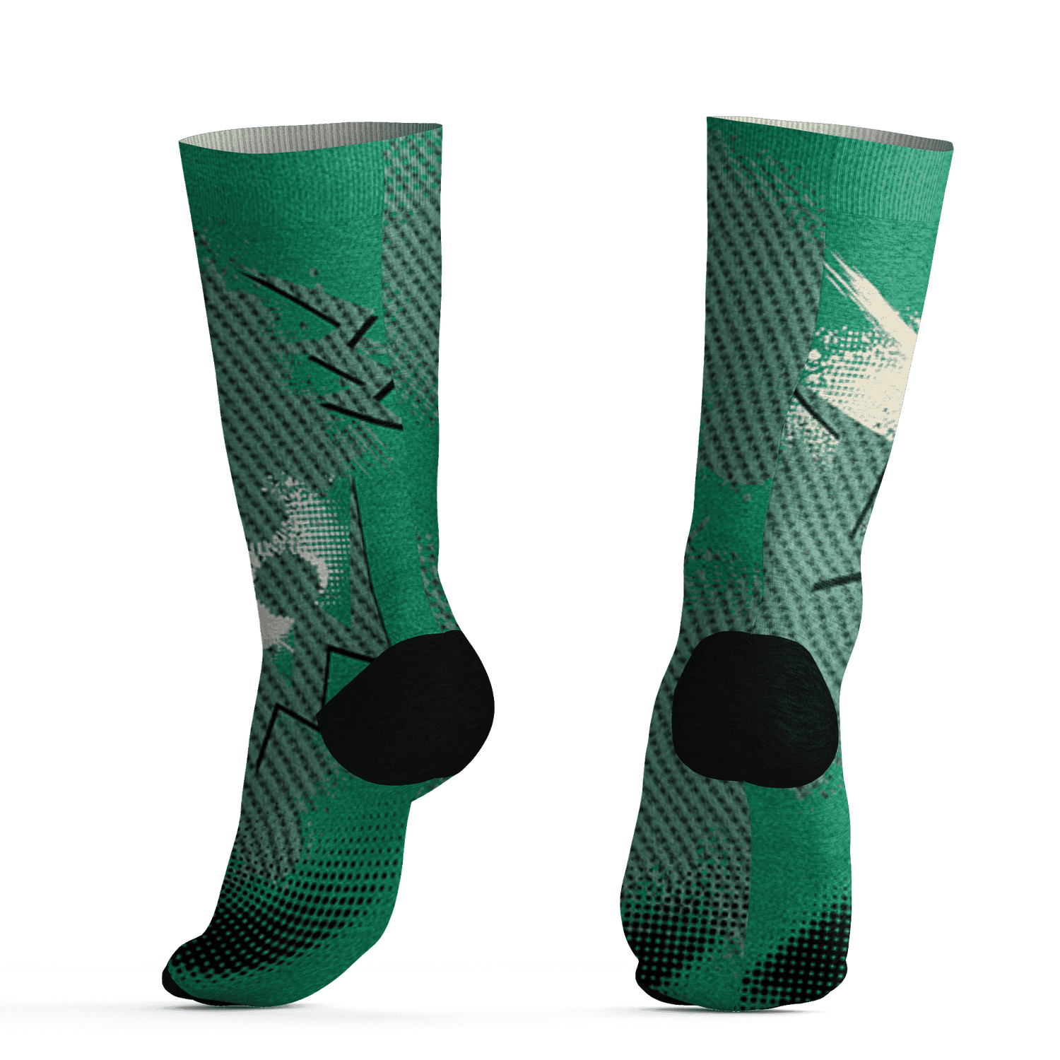 Nina CN Abney 3s Socks Match Graffiti Wallpapers 23 3D All-Over Print - NastyJamz