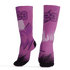 GS Hyper Violet 4s Socks Match Graffiti Wallpapers 23 3D All-Over Print - NastyJamz