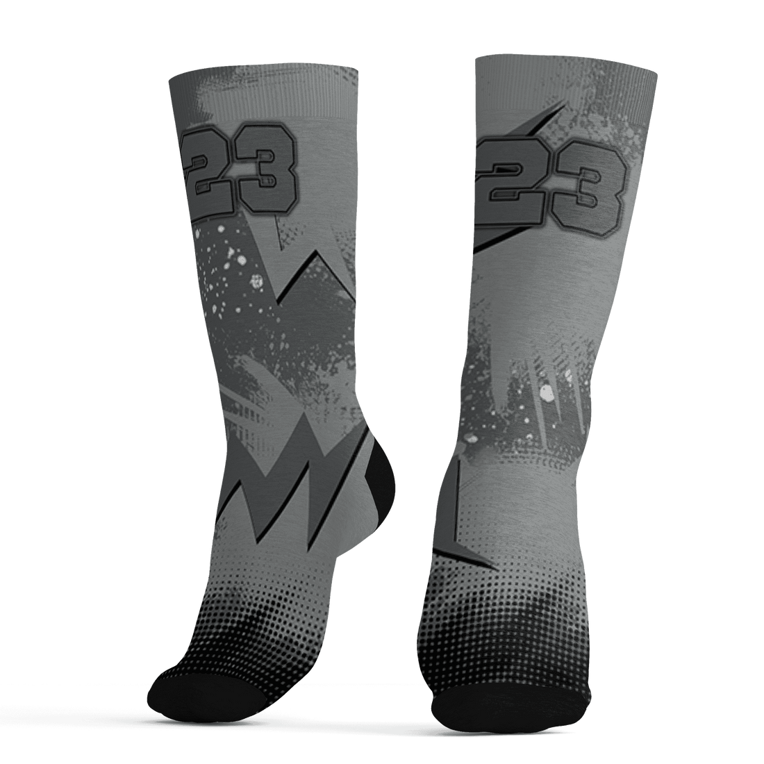 Paris Olympicsss 4s Socks Match Graffiti Wallpapers 23 3D All-Over Print - NastyJamz