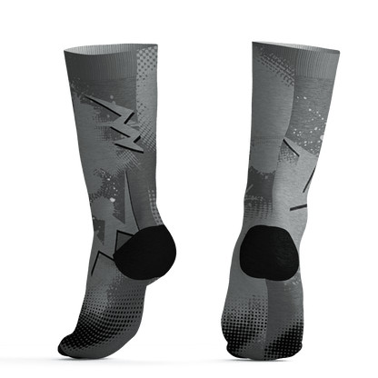 Paris Olympicsss 4s Socks Match Graffiti Wallpapers 23 3D All-Over Print - NastyJamz