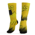 Vivid Sulfur 4s Socks Match Graffiti Wallpapers 23 3D All-Over Print - NastyJamz