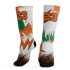 AJ 5 MAM Hurricanes Socks Match Graffiti Wallpapers 23 3D All-Over Print - NastyJamz