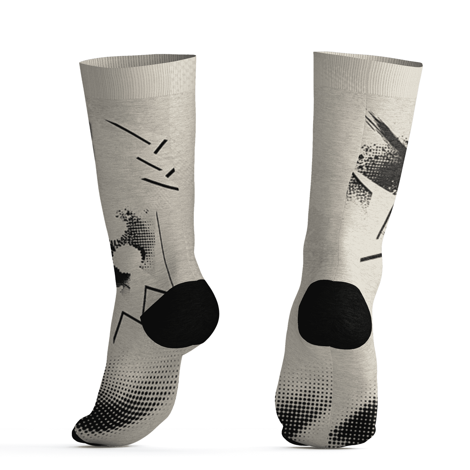 AJ 5 SE Sail Socks Match Graffiti Wallpapers 23 3D All-Over Print - NastyJamz